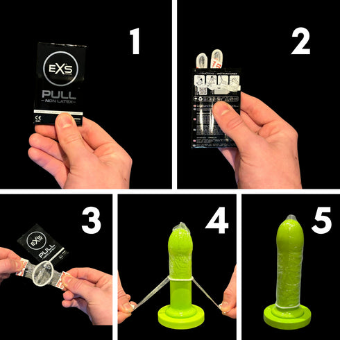 EXS Pull Condoms Pack 3